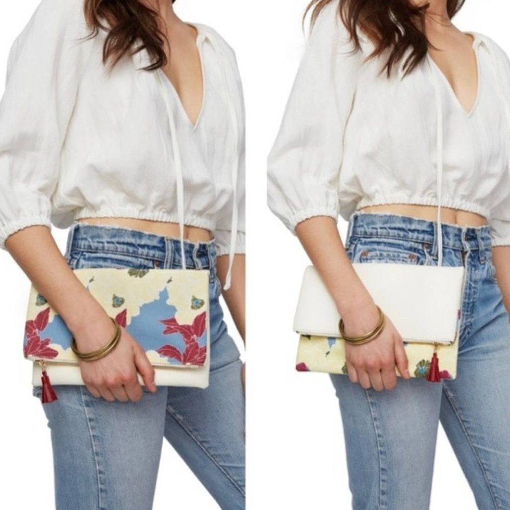 NWOT Rachel Pally Reversible Clutch - Bloom